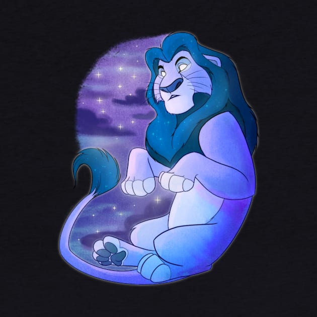 Ghost Mufasa by SophieScruggs